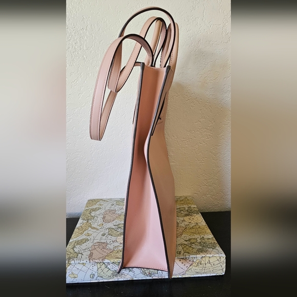 Ann Klein dusty rose shopper tote bag - Picture 5 of 9